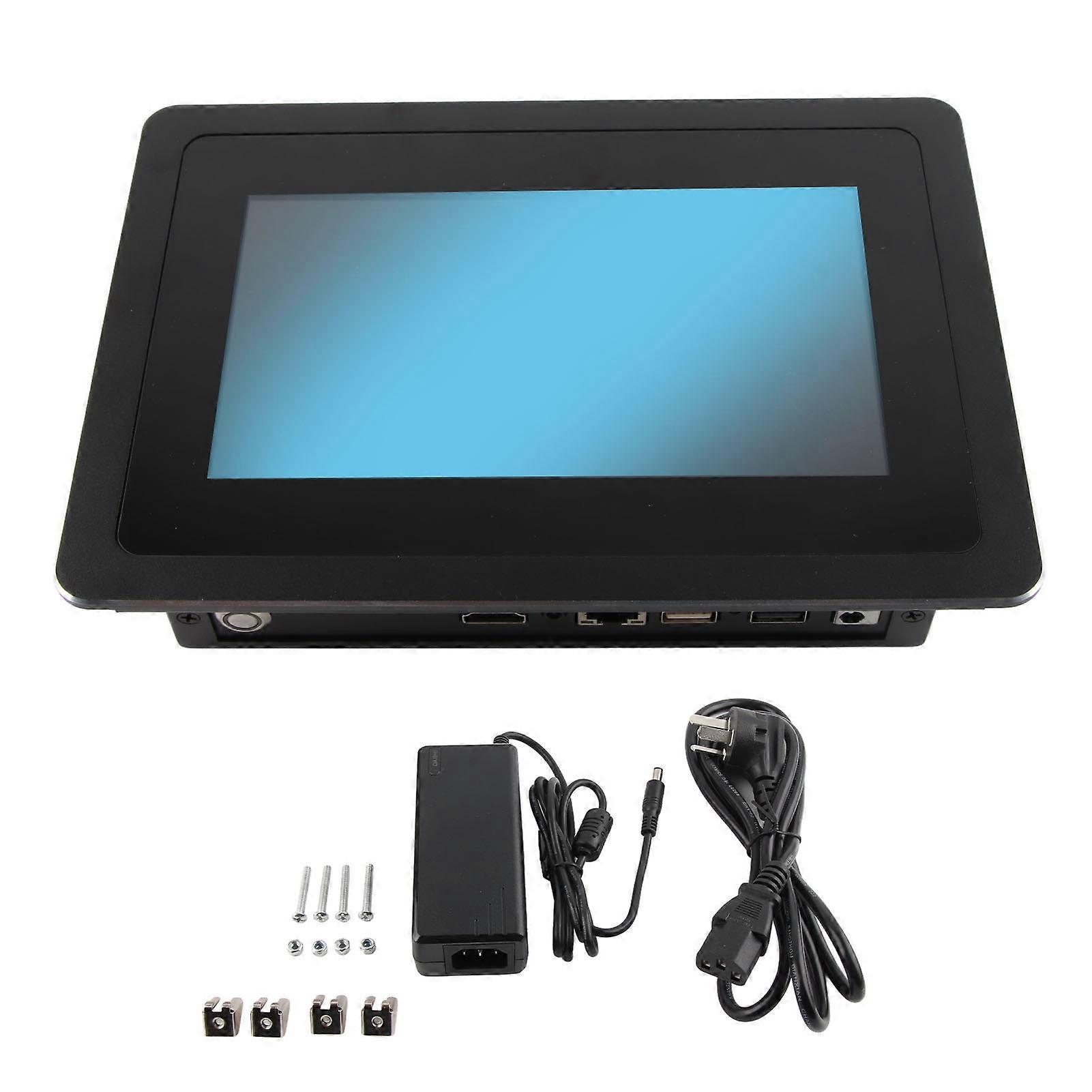 Industrial Computer IP65 Full Waterproof All in One Panel PC 1G RAM 16G SSD for Automation Equipment AC110 to 240V