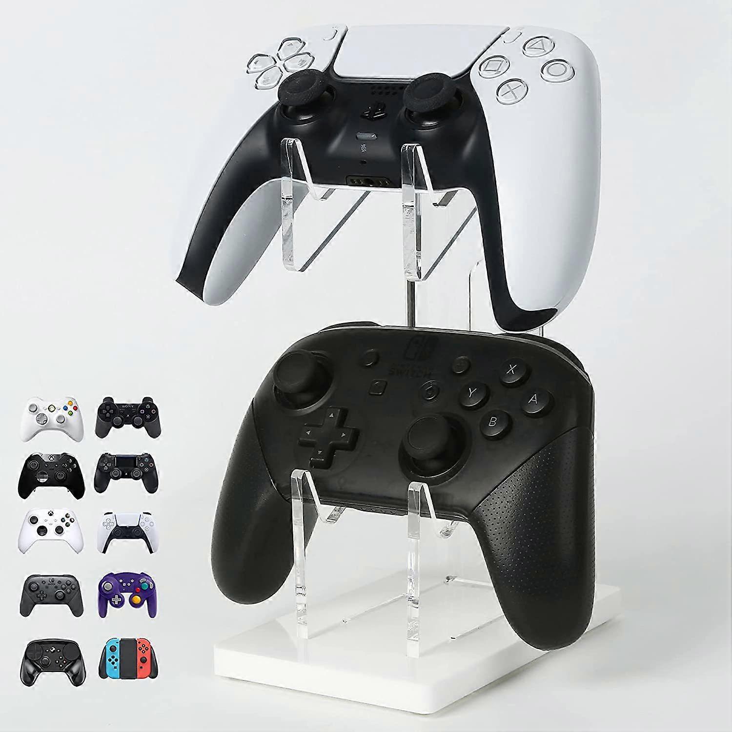 Acrylic Game Controller Holder Accessories Headset Stand Hanger for PS4/PS3/Xbox