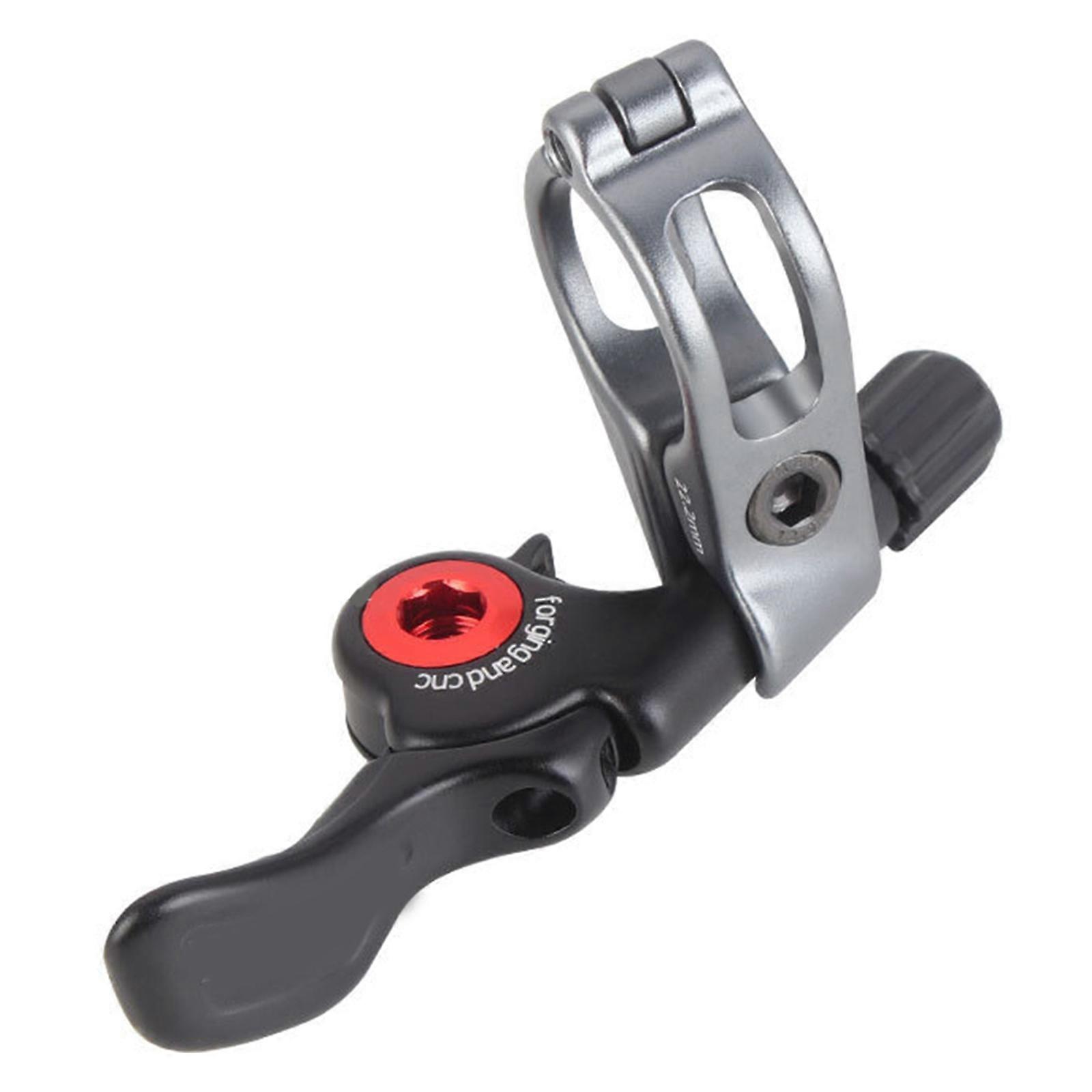 Adjusted Bicycles Seatpost Remote Lever Mountain Bike Seatpost Dropper Remote Lever for External and Internal Route