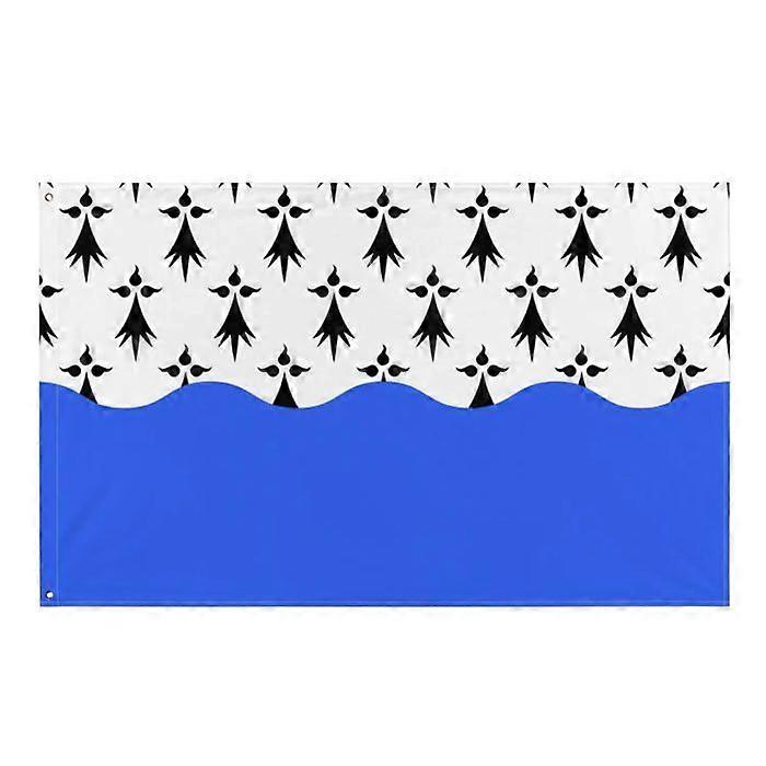 Flag - Morbihan - 192 x 288 cm - Polyester - Double-sided printing - Iron eyelets