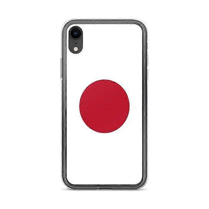 Phone case - PIXELFORMA - Japan Flag - Compatible with iPhone XR - Flexible - Shock resistant