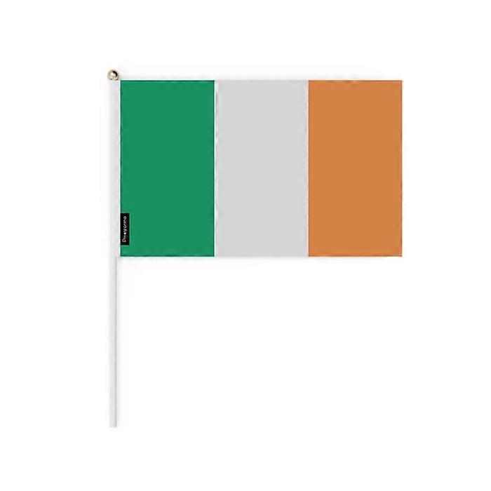 Flag - Ireland - Mini Flag 20x30 cm - Durable Polyester - Lightweight and Sturdy - Double-sided Print