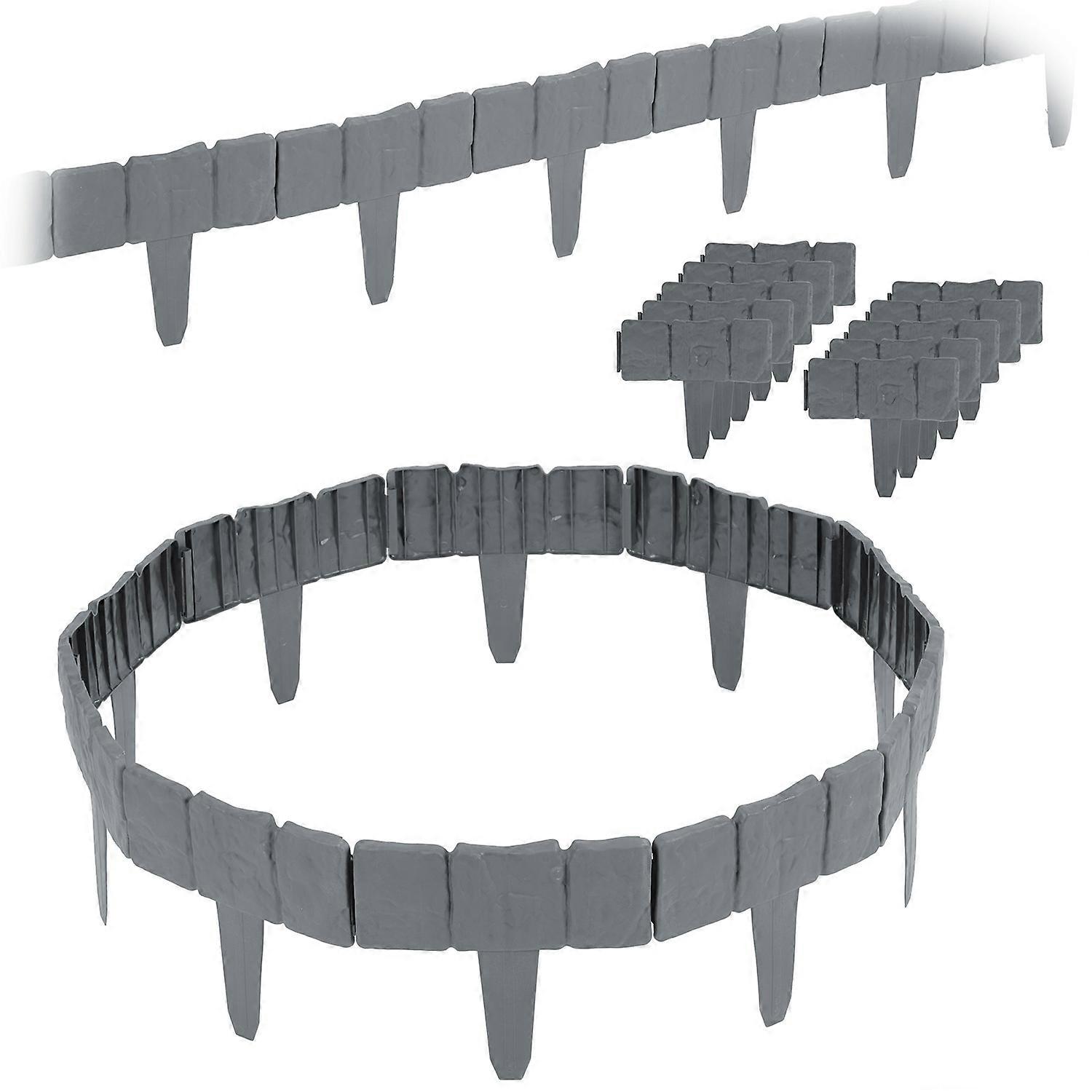 Plonos Hagekant 250 cm PL-962 Grå