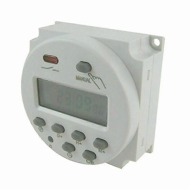 Dc 12V Timer Switch Digital Programmable Control Lcd Time Relay Day/Week Set