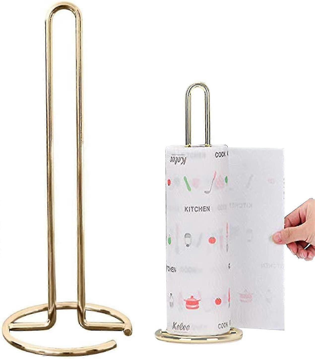 Paper Roll Holder, Vertical Paper Towel Dispenser