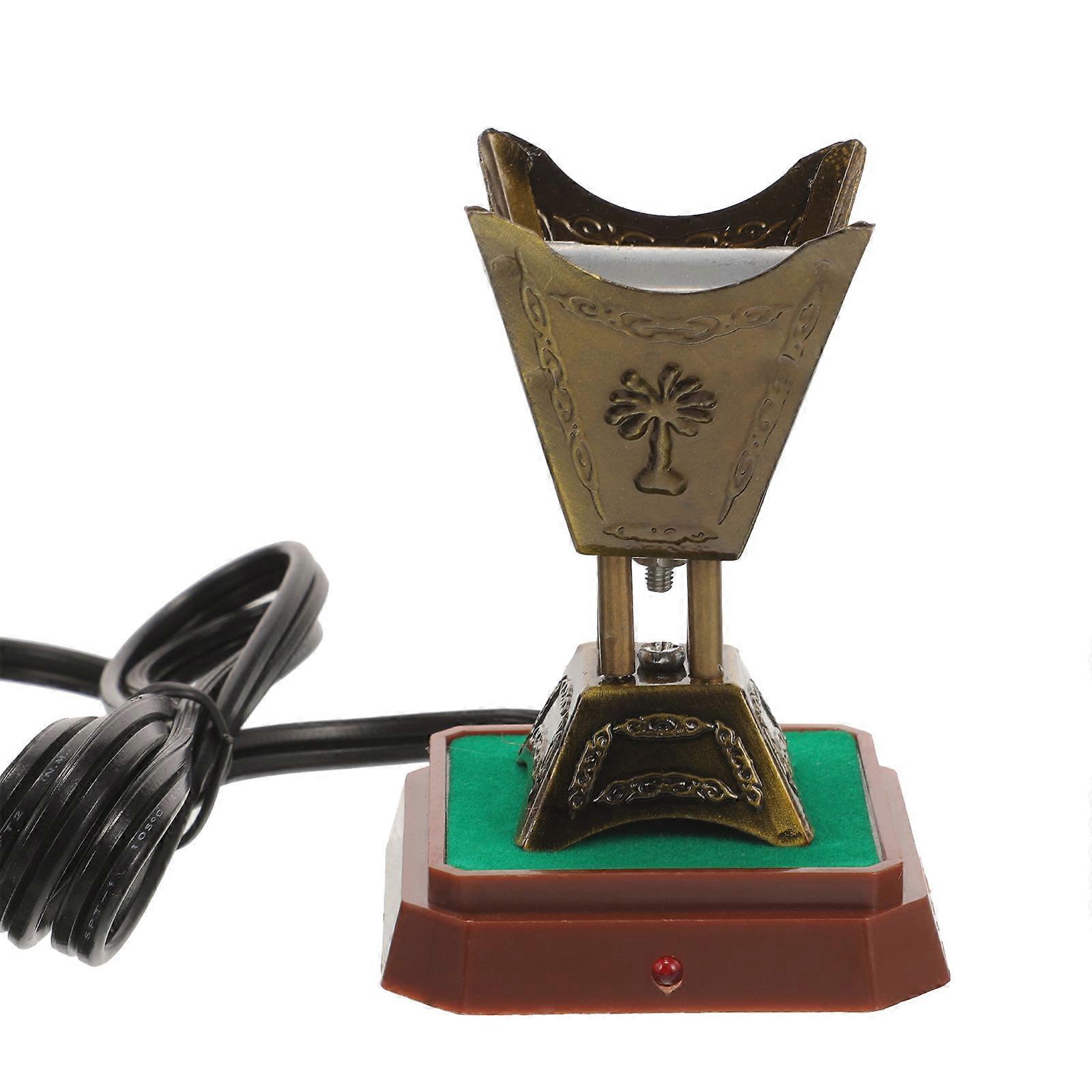 Classic Iron Electric Incense Burner for Enhanced Home Ambience and Relaxation