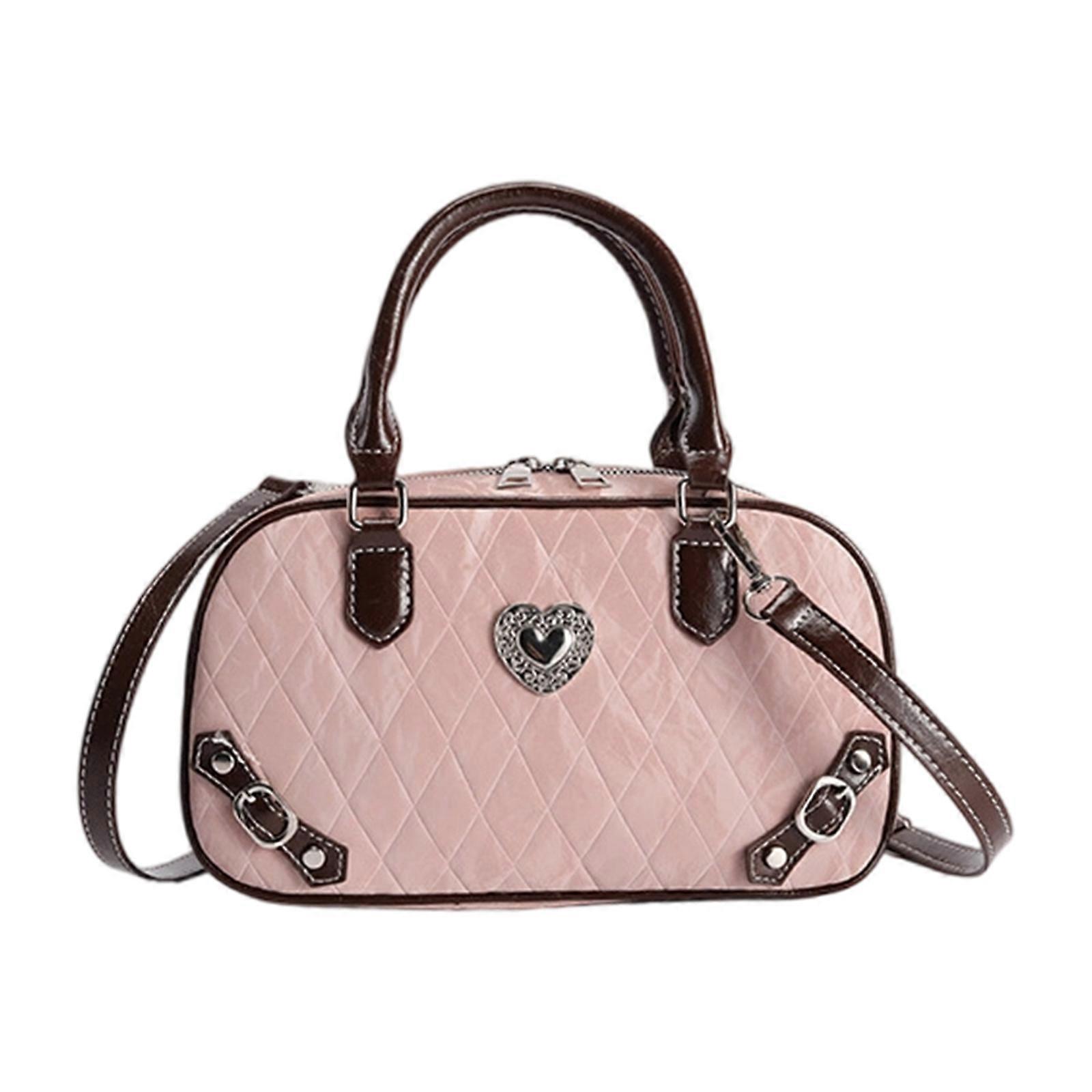 Sac à bandoulière léger en PU souple de style rétro avec intérieur spacieux et option de transport réglable