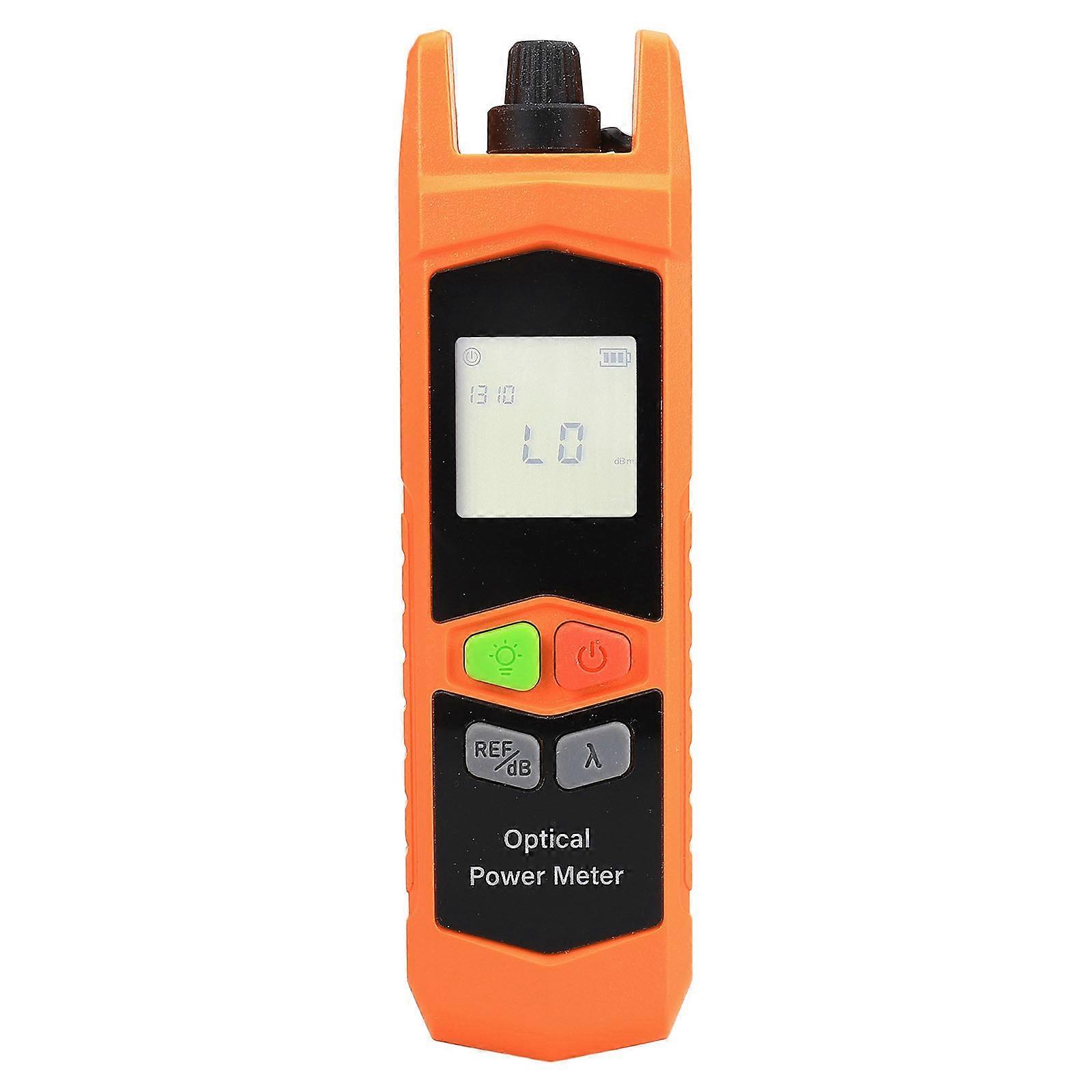 Mini OPM Handheld Fiber Mini Optical Power Meter -70~+6dBm/-50~+26dBm with LED Lighting Network-Cable Test Multi-meter Multicolor
