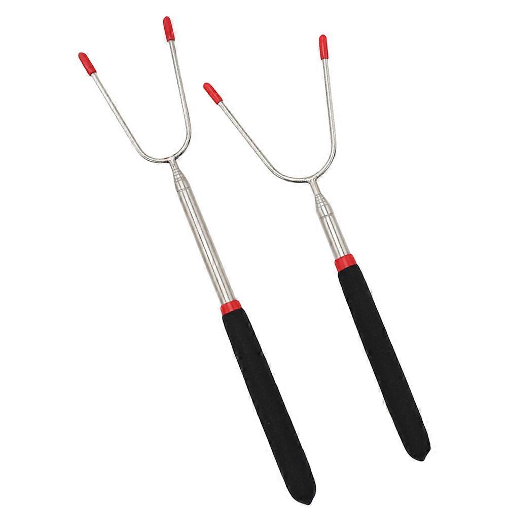 Durable Kitchen Roasting Forks, Reusable BBQ Skewers Suitable for Various Foods