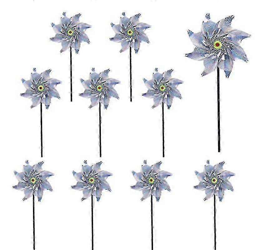 2025 10 Pcs Windmill Reflector Bird Repellent,bird Repellent Reflective Xxf