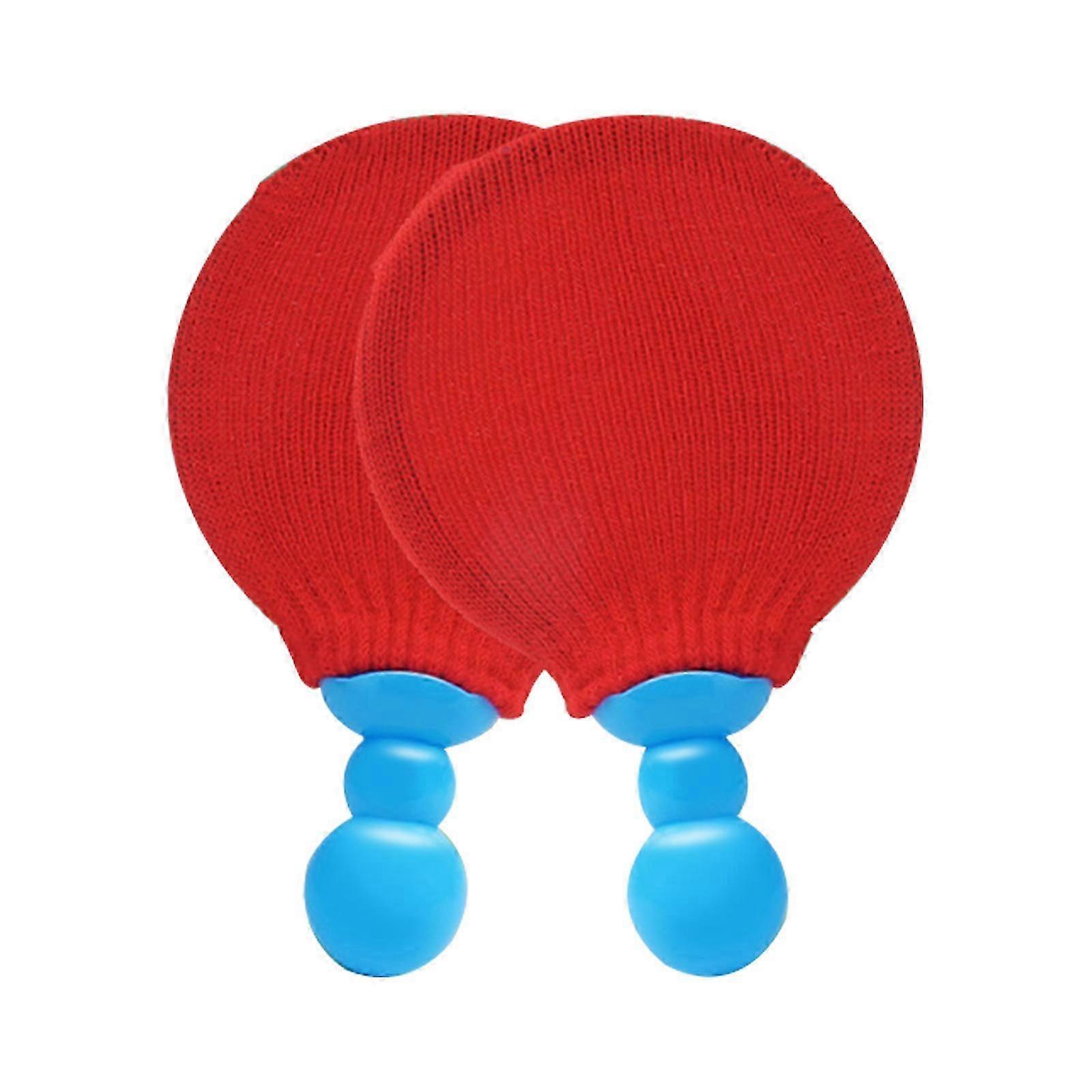 6x Toss & Catch Bubble Game with Racket - Blue Table Tennis Toy