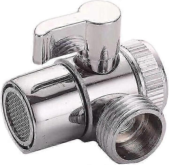22mm Top 3-Way Alloy Shower Diverter Valve with G1/2" Side Outlet
