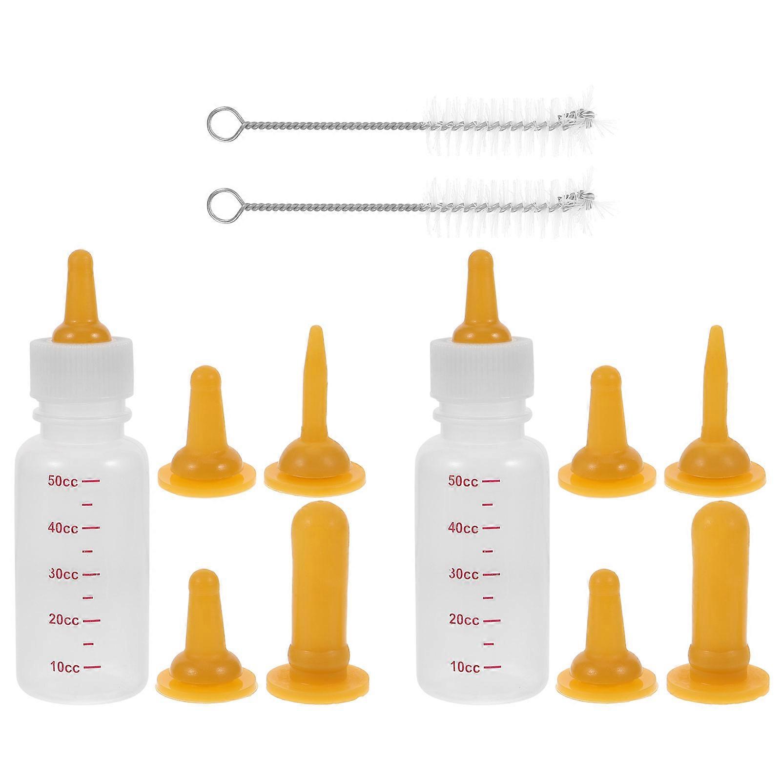 Silicone Bottle, No Odor Harmful-Free for Newborn Kittens and Puppies