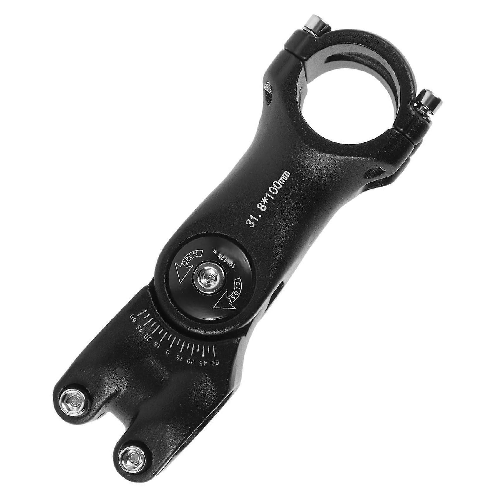 Adjustable stem for mountain bikes Improves handling and flexibility