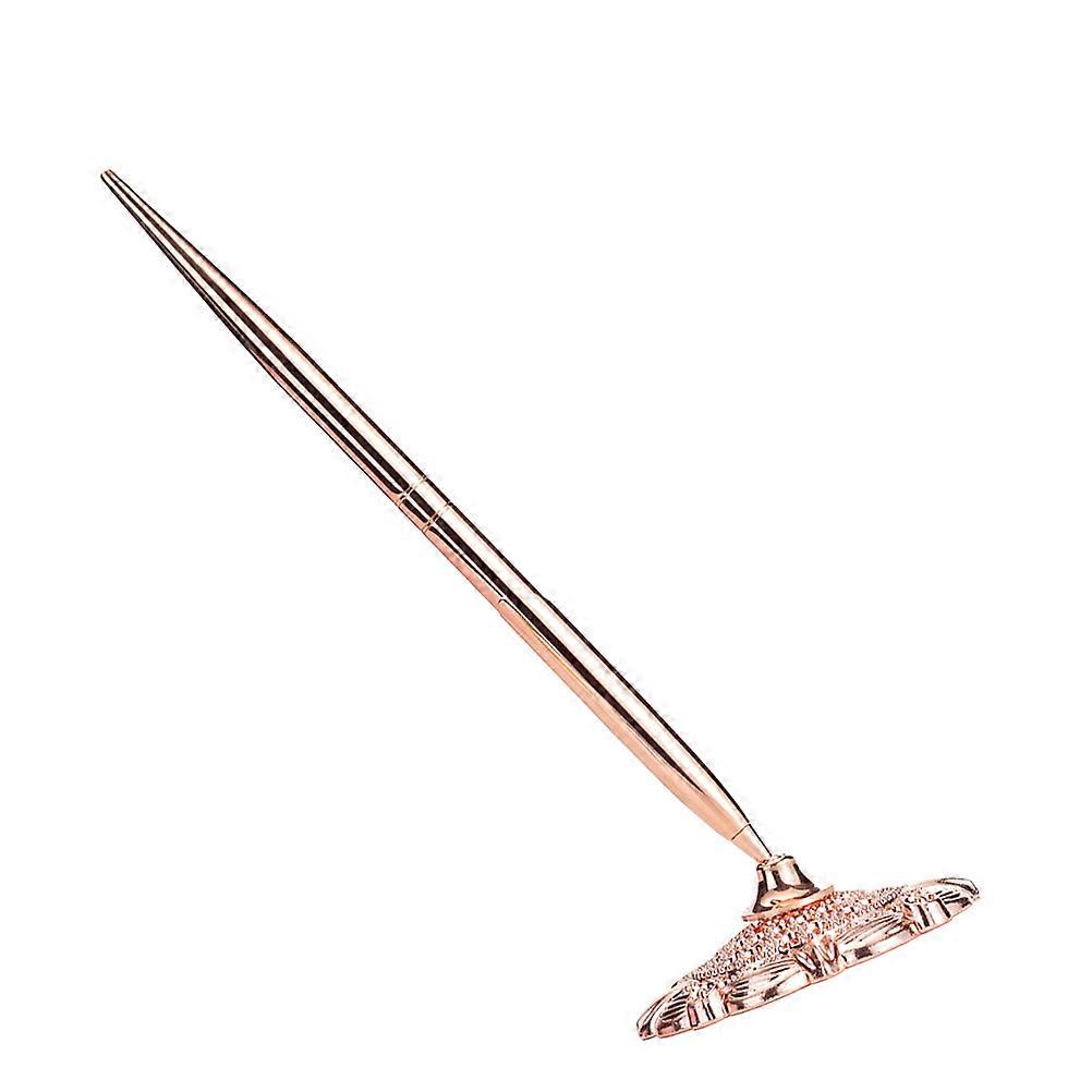 Office Desktop Stationery Ballpoint Pen For Office Ergonomic Grip Metal Material Simple Style 1Pc