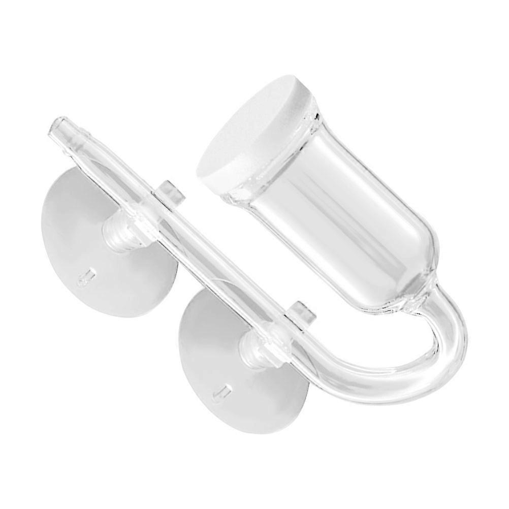 Air Bubbler Bubble Maker Oxygenation Aquarium Fish Tank Transparent 8.7X4.5X2.5CM 1Set