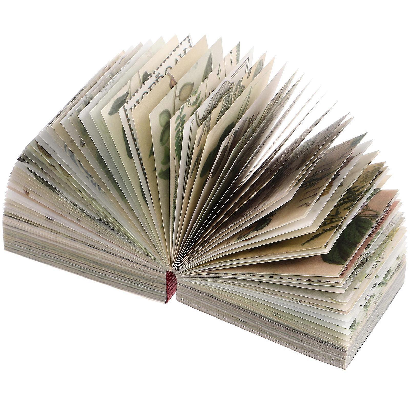 Vintage Scrapbook Sheets Diy Material Paper Tearing And Record Convenience Art Craft Projects 365Sheets