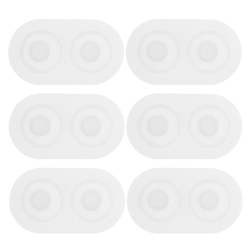 6pcs Eyeball Silicone Mold for DIY Doll Eyes – Reusable Epoxy Molds for Unique Creations in Doll Making and Creative Crafts