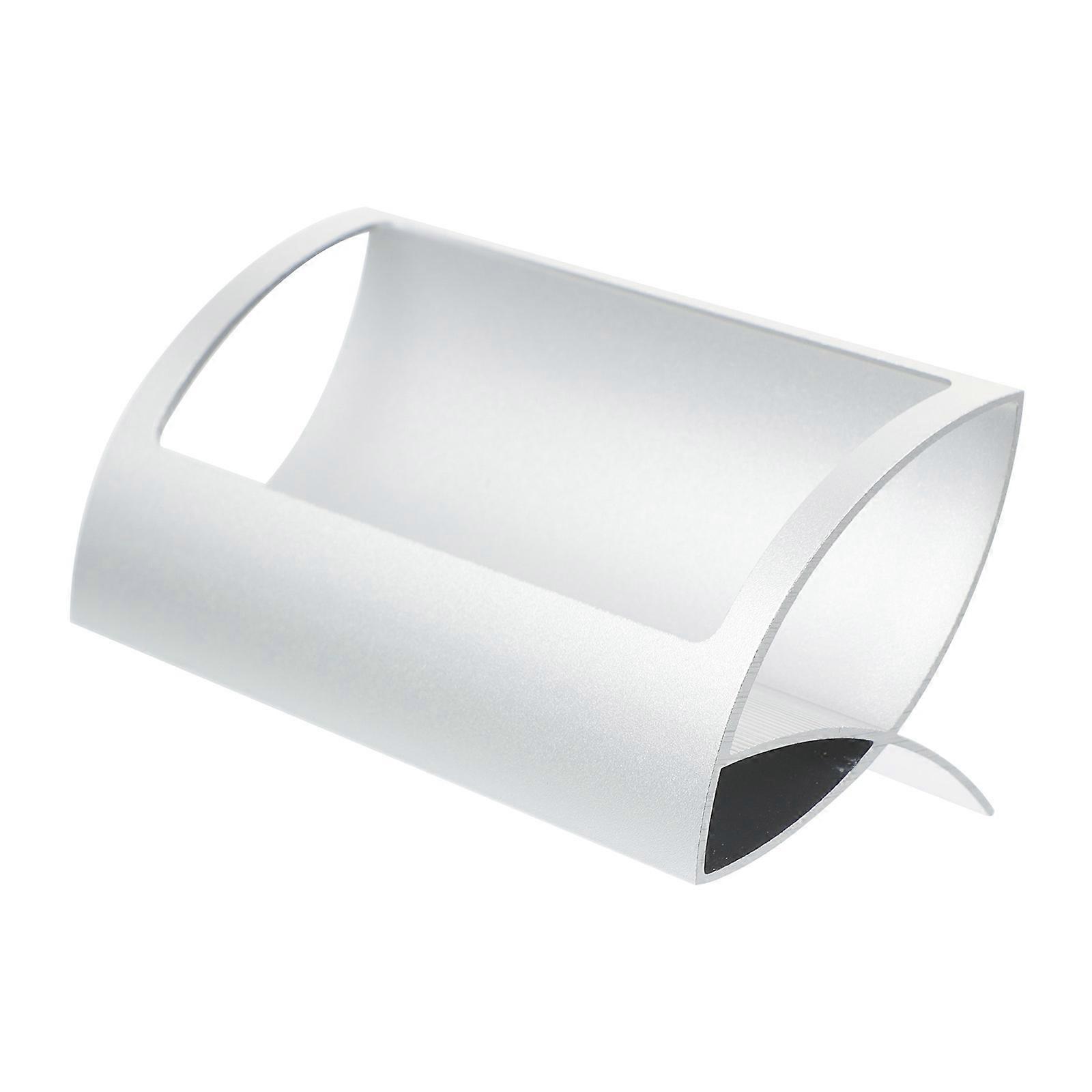 حامل حامل عرض البطاقة احترافي معدني أنيق موفر للمساحة 10.5x4.5 سم 1 مجموعة