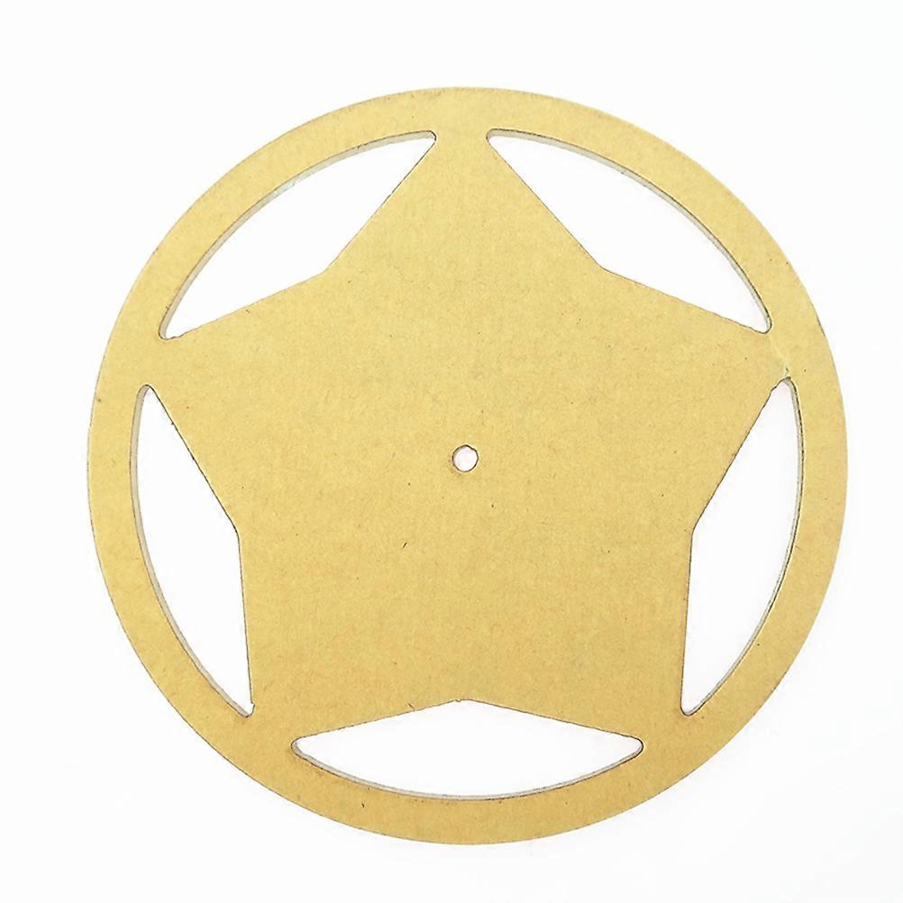 خياطة اللحف نموذج الخياطة جولة قوالب لمشاريع خياطة اللحف DIY الحرف اليدوية 5 قطع