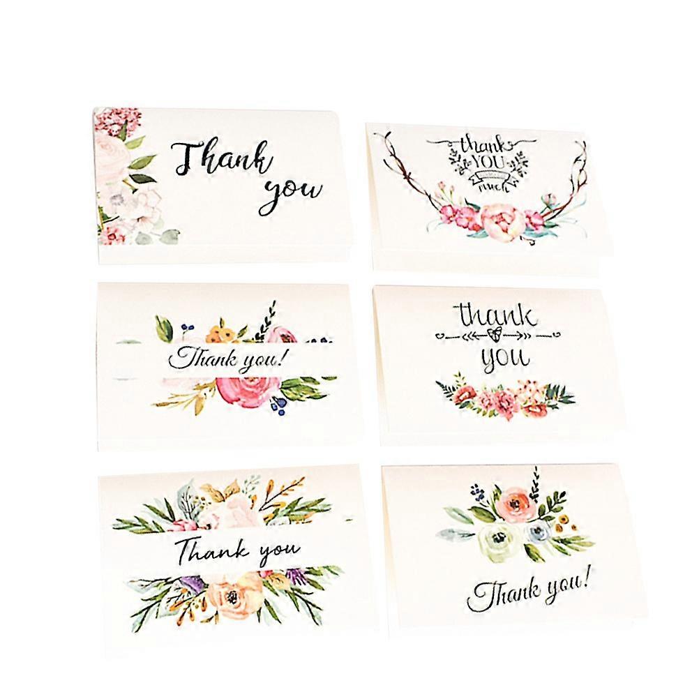 Retro Simple Greeting Card Christmas Birthday Mother's Day Anniversary 12Pcs