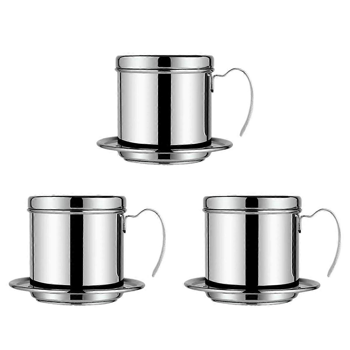 Vietnamese Coffee Filter Infuser Pot Coffee Drip Brewer Manual Coffee