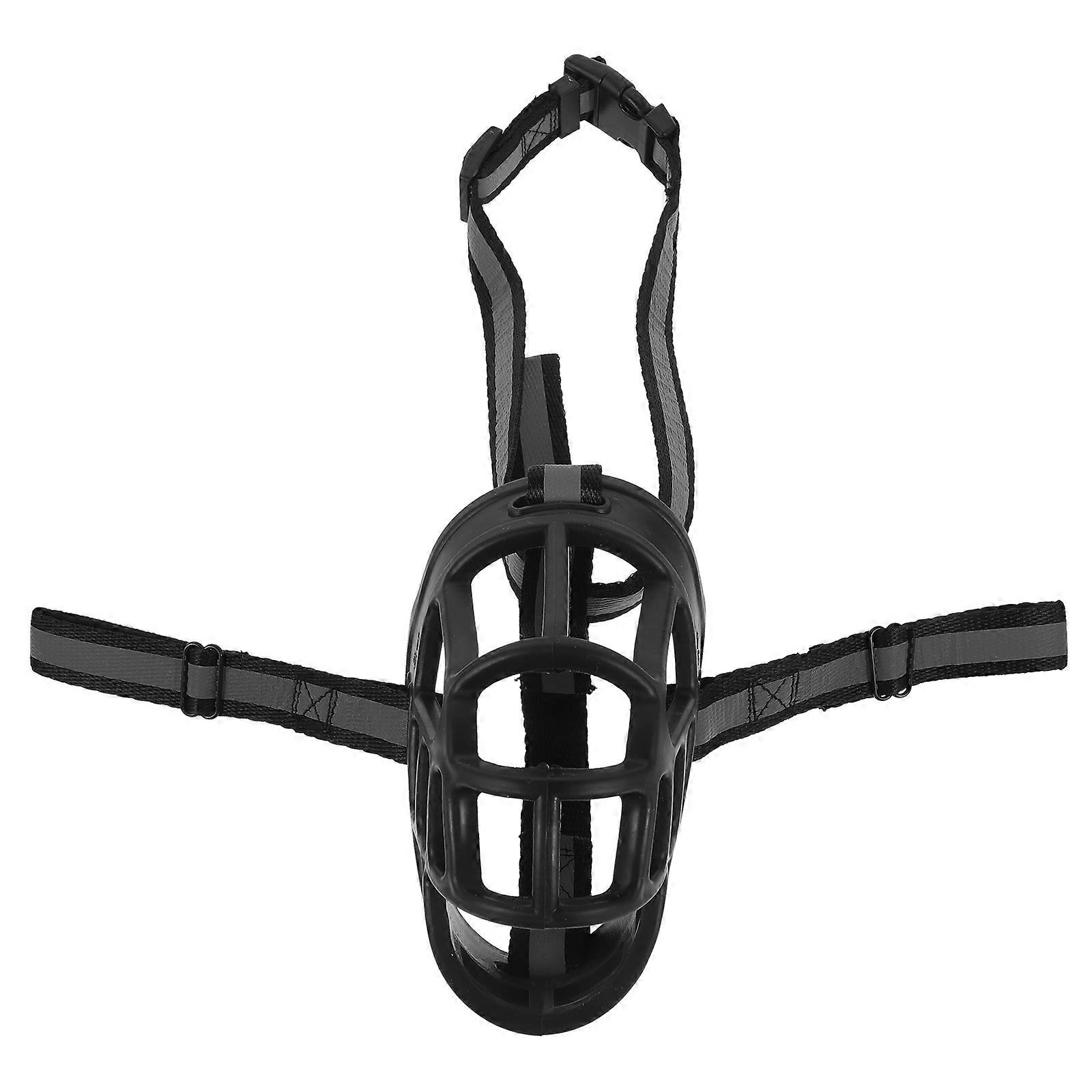 Prevent Dogs Biting Muzzle Large Dog Muzzle Outdoor Exercise Breathable 1Set