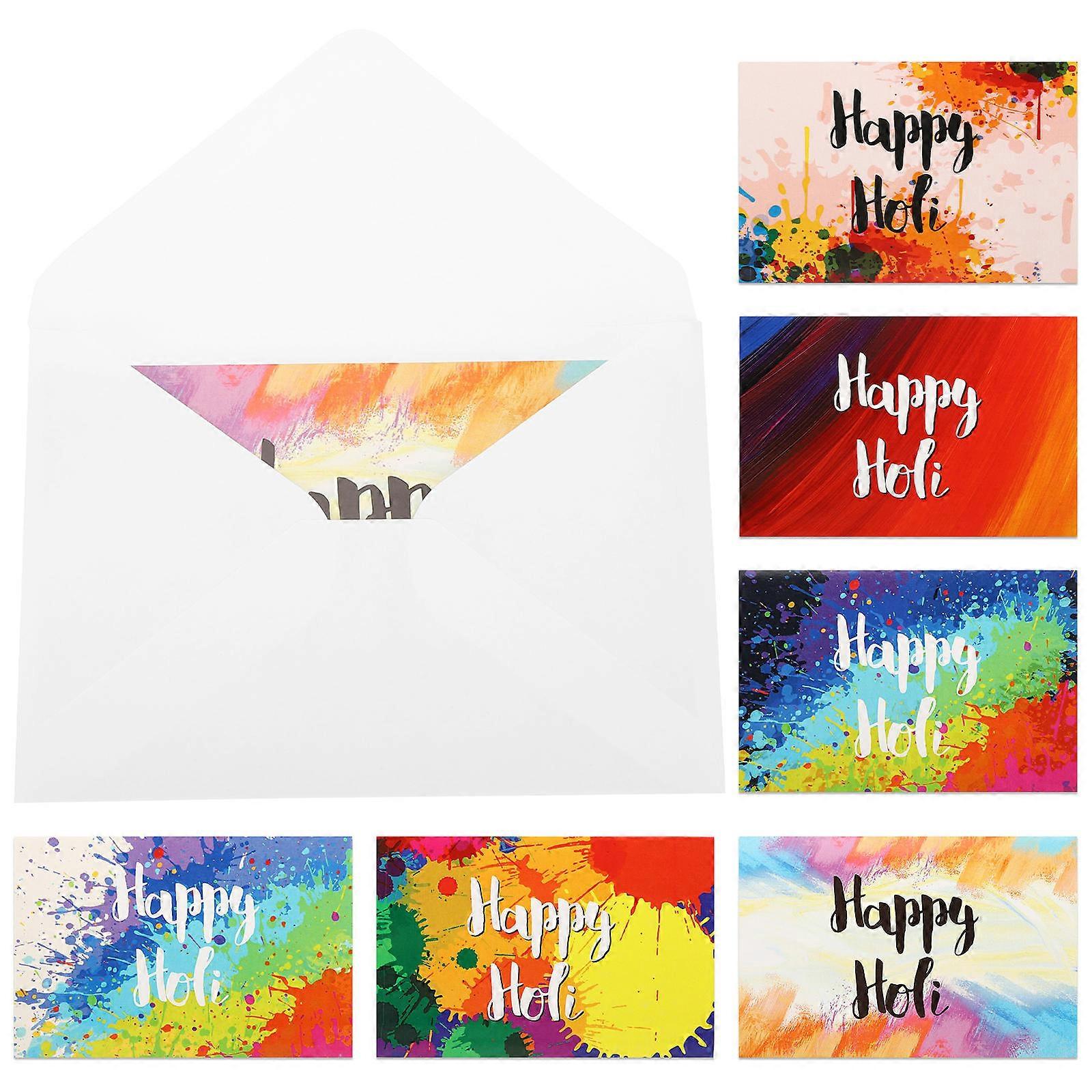 Greeting Card Message For Celebration Kids Assorted Color 15x10cm 2 Sets