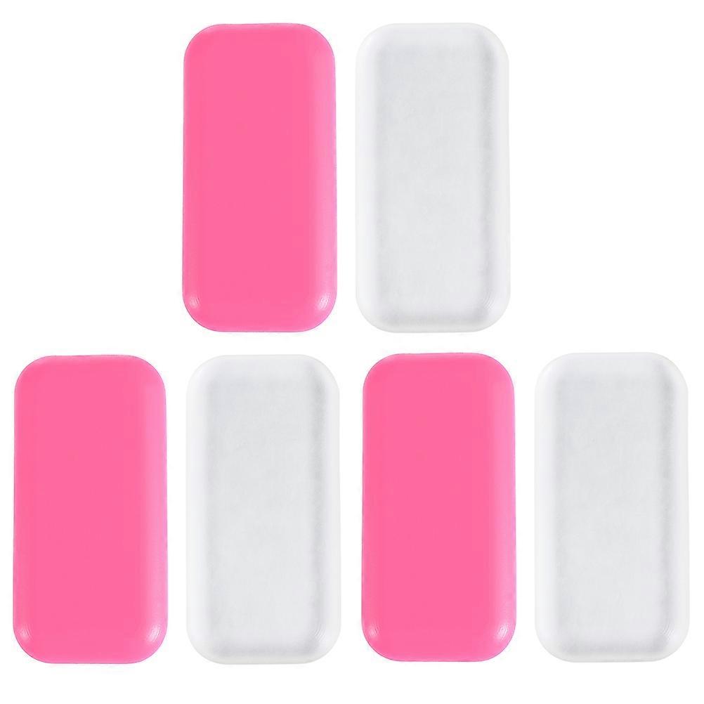 Eyelash Extension Holder Pallet with Durable Silicone Pads for False Lashes 6 Pieces Ideal for