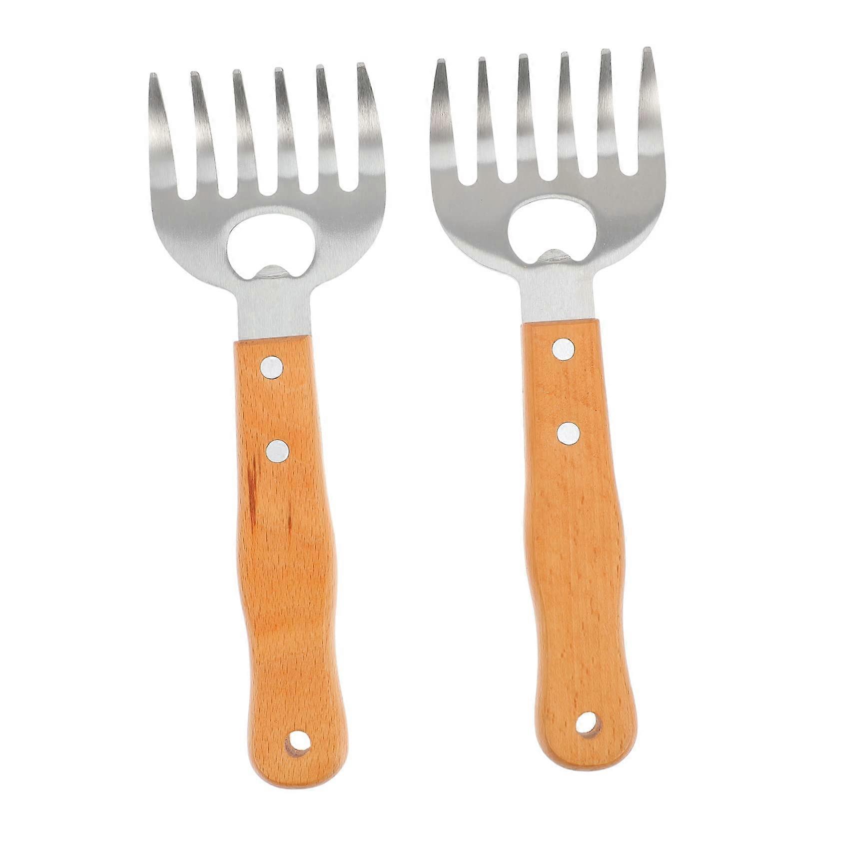 Bear Claws Meat Ripper Pack Of 2 Chopper Forks For Chicken And Pork Meat Cutter