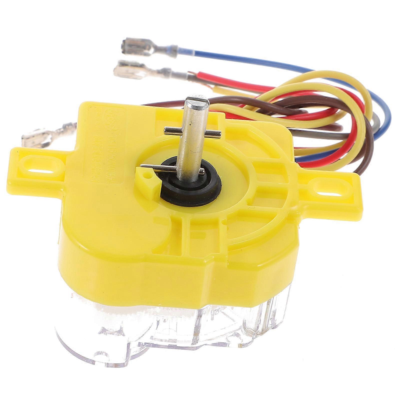 Replacement Washer Timer Clothes Washer Timer Square Shape ABS Material Dehydration Timer 1Pcs