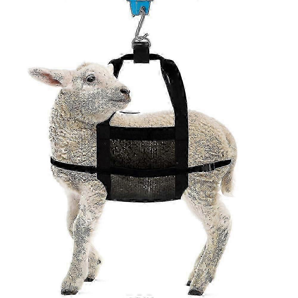 2024 Calf Sling For Weighing Animals Heavy Duty Hanging Weight Scale Sling With Adjustable Straps For Weighing Calves Lambs Goats ZD FT