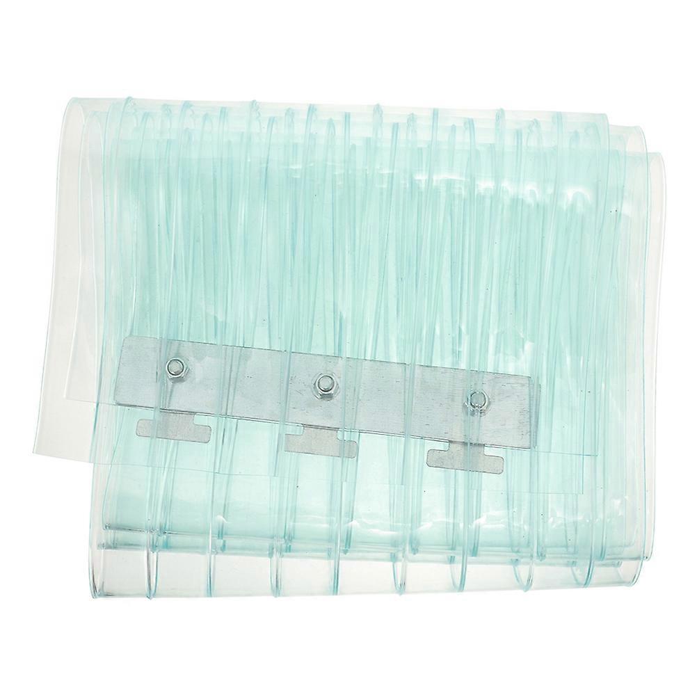 PVC Strip Door Curtain – Thick, Wide, Windproof Draft Barrier for Commercial Coolers, Freezers & Garages – Easy Installation, Smooth Surface