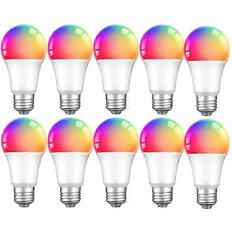 Zigbee E27 Led Light Bulb RGB CW WW Smart Lamp Works With Alexa, Google Home, Smartthings