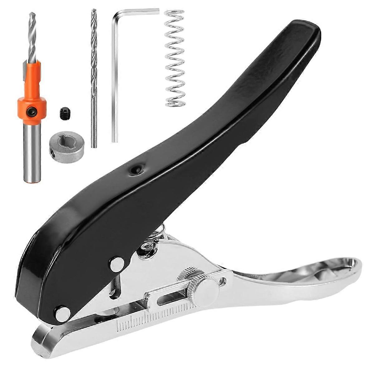 Single Hole Punch, 5/16 Inch (8mm) Single-Hole-Puncher, Hand Held