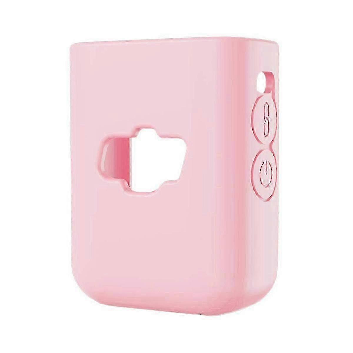 Silicone Protective Case for Mic 2 Wireless Microphone Scratch-Proof Protector Cover Camera Vlog Pink