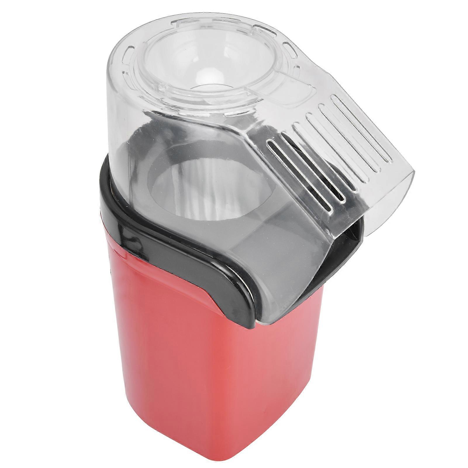 Electric Popcorn Maker 1200W Red NonStick Popcorn Machine