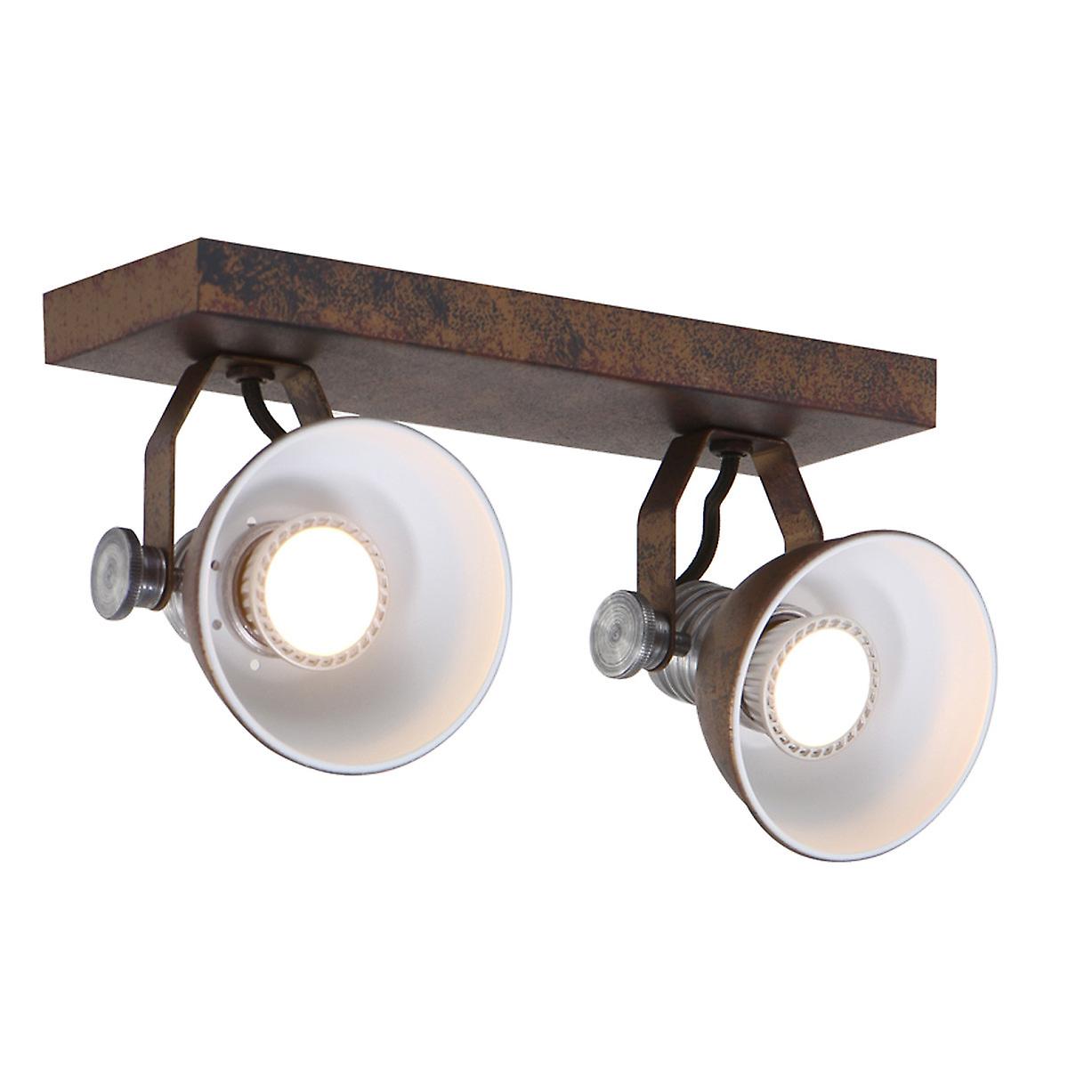 Brooklyn Twin Spotlight Brown Spotted, Metal