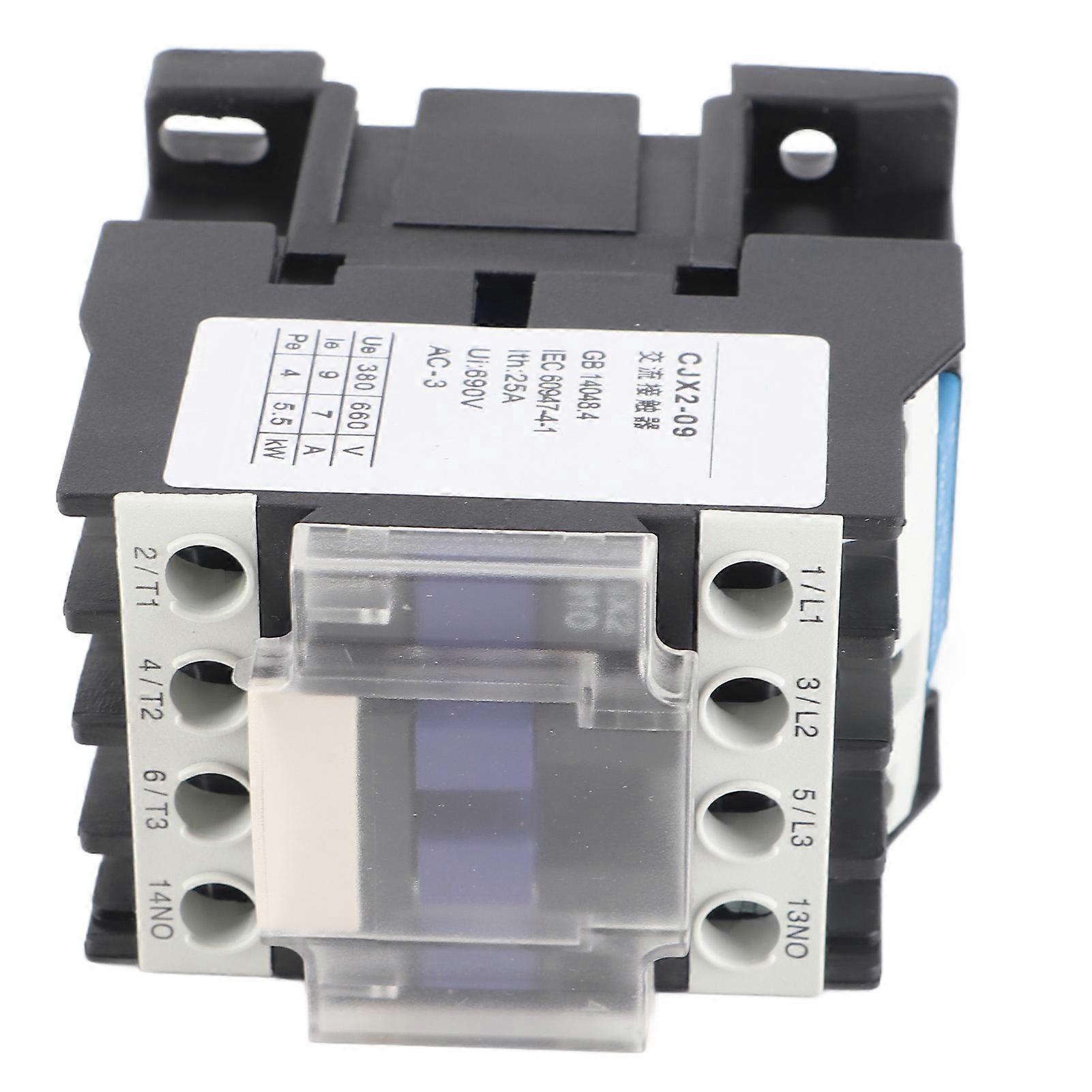 AC Thickened Contact Strong Conductivity High Sensitivity Normally Open Industrial Contactor for Factory 220V