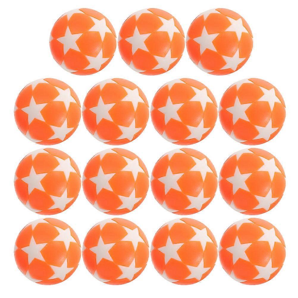 Mini Foosballs Table Soccer Accessories Sound Production White 15Pcs