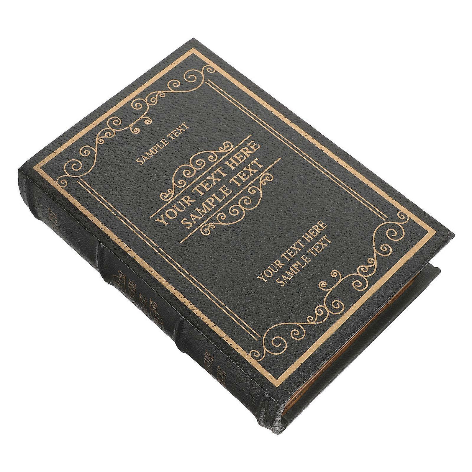 False Coffee Table Decor Rectangular 18x12x4cm 1Set