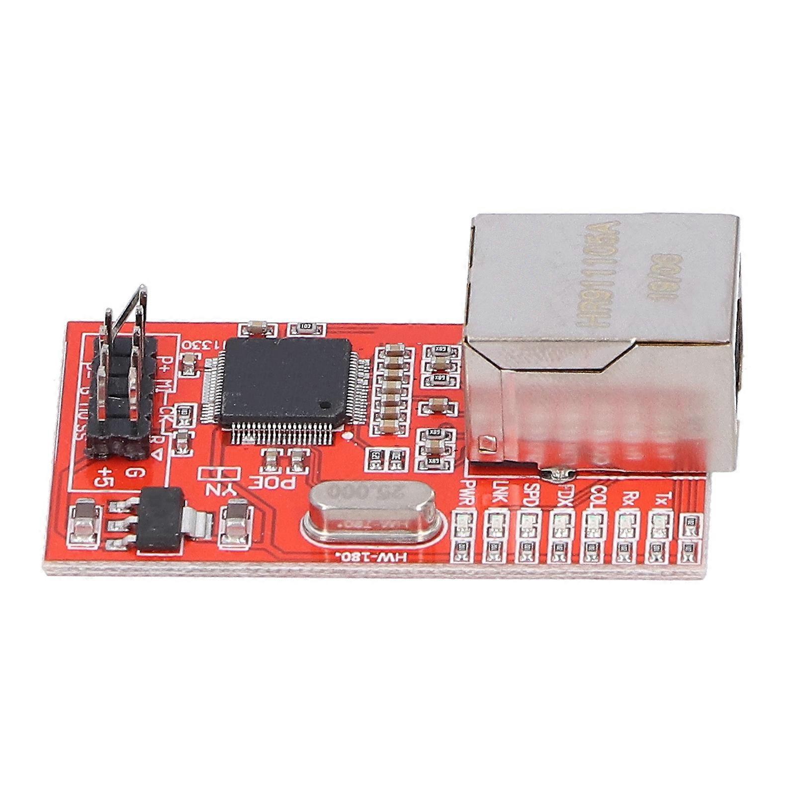 Ethernet Module Electronic Building Block Network Parts Components Red Board W5100