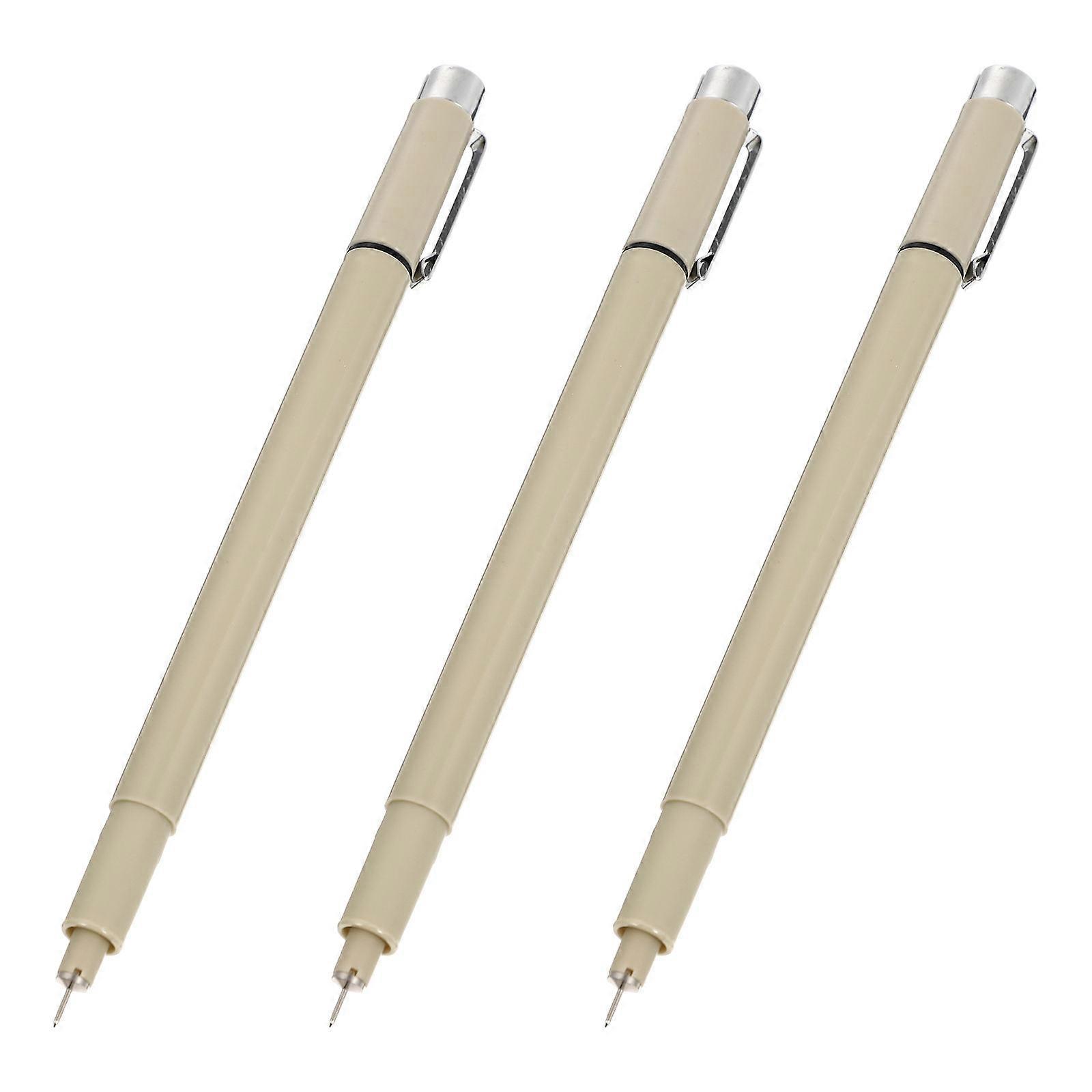 3pcs Fine Tip Drawing Pens for Animation, Hand Drawing & Art Projects – Ink Pens for Home and Office Use
