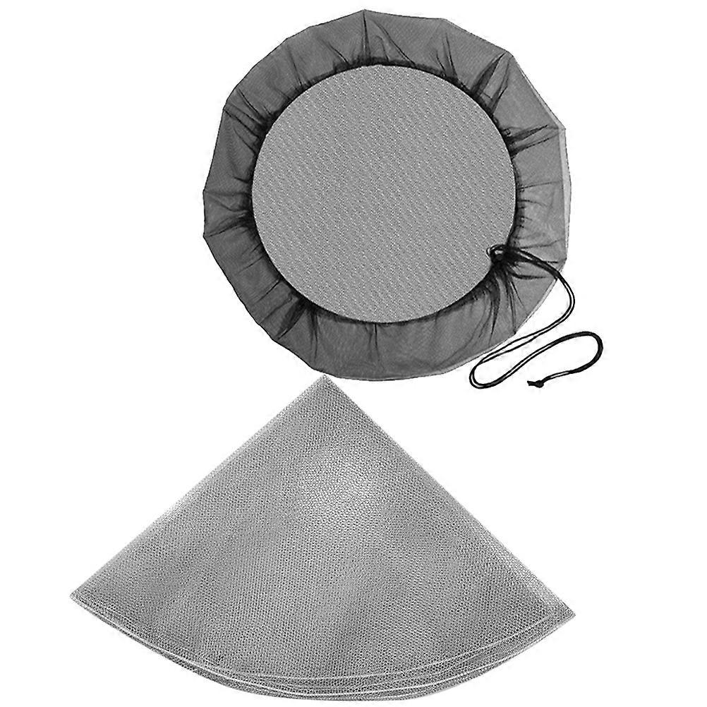 Waterproof Covers For Outdoor Use Water Tank Circular Shape Polyester Material 2Pcs