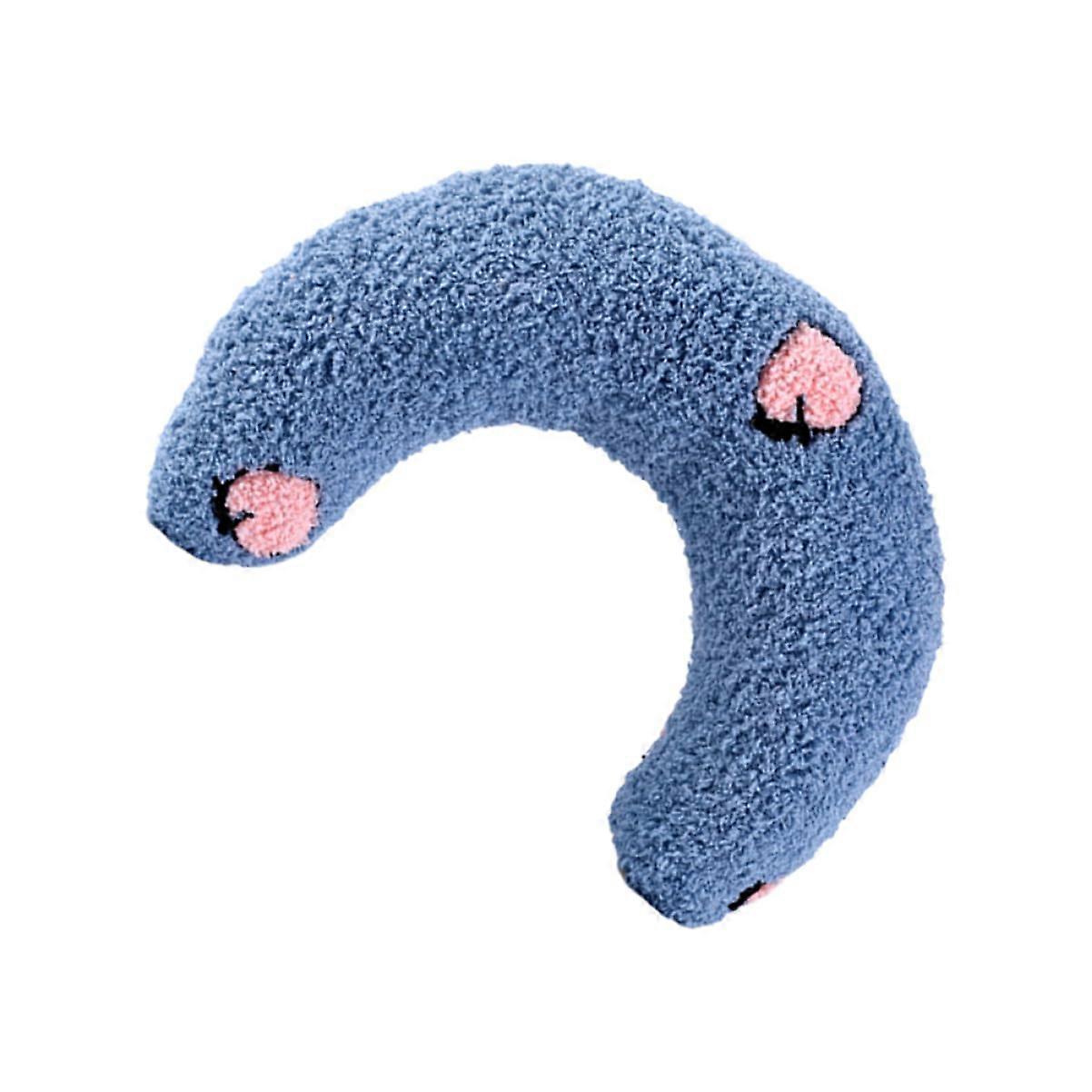 Pet pillow for cats and neck support made of quality, comfortable, and breathable material for deep sleep and cervical spine support.