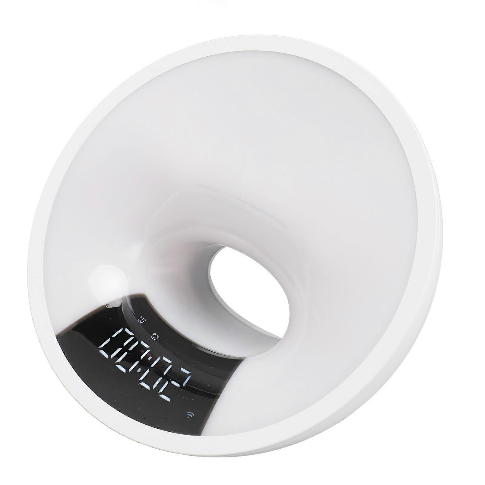 Sunrise Alarm Clock Wake Light with 7 Colors & Bluetooth Speaker