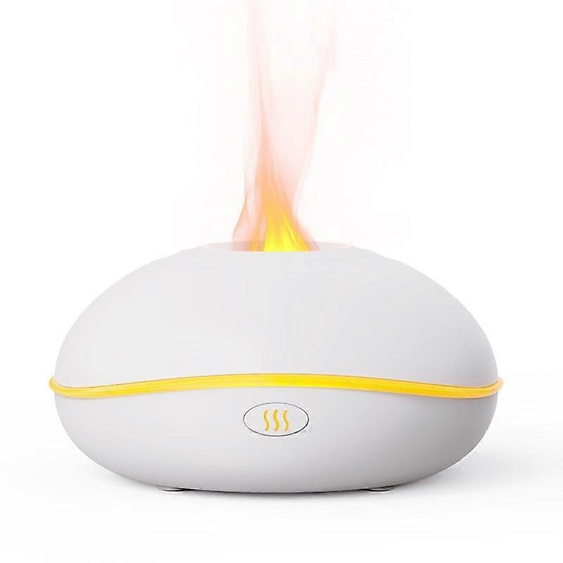 SD13 USB Flame Aromatherapy Diffuser White