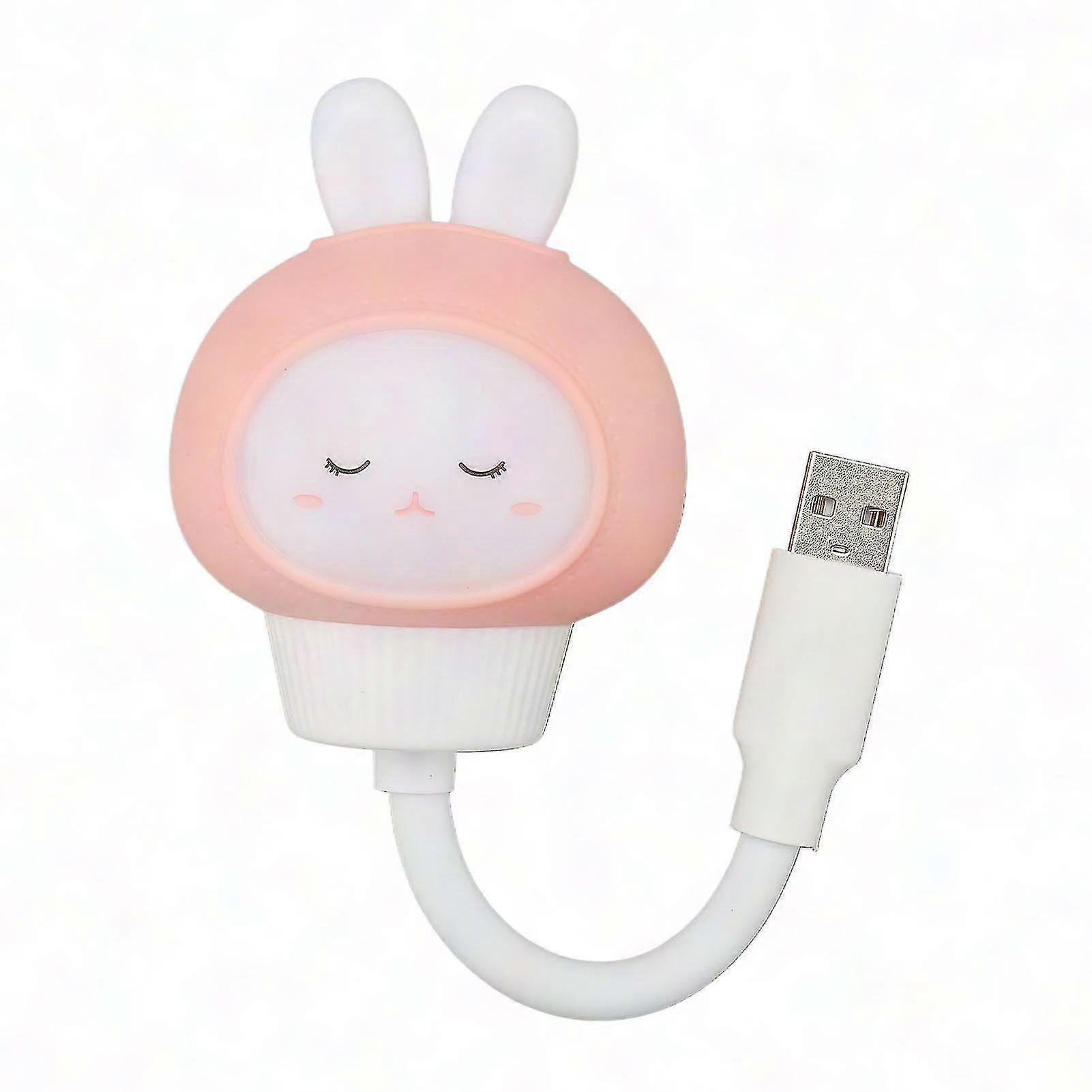 LED Night Light with Voice Control, 3 Brightness Settings & Timer Function, Eye-Care Design, Portable Mini Bedside Lamp for Bedroom and Dorm Use