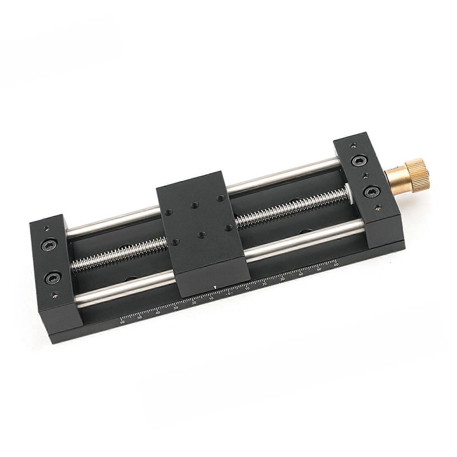 Manual Linear Stage Sliding Table Linear Guide Aluminium Slide Stage Base Manual Translation Displacement Station Multicolor