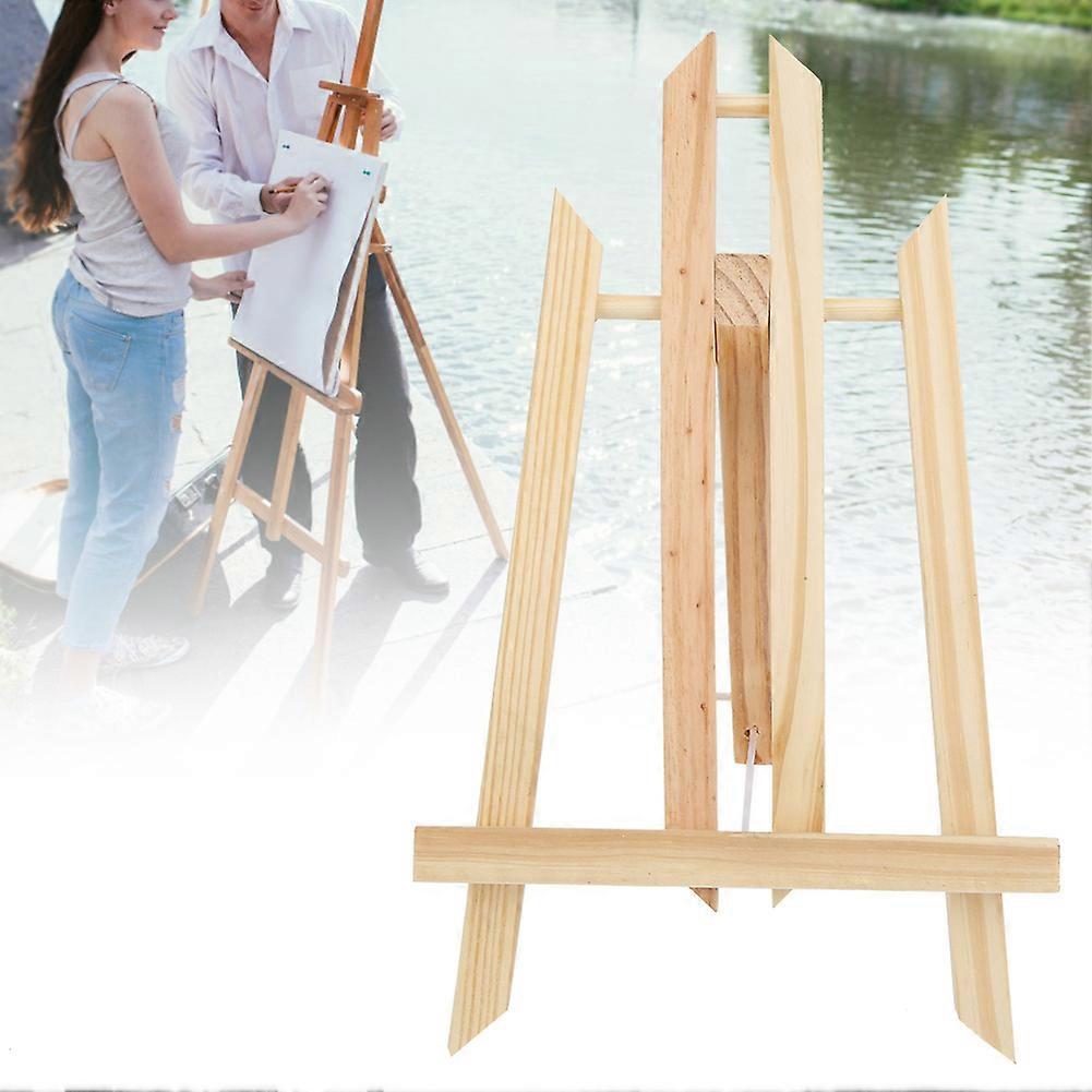 Beech Wood Easel Tablet Table Easel Foldable Triangular Painting Drawing Holder(29cm)